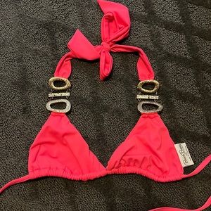 Beach bunny size small pink top